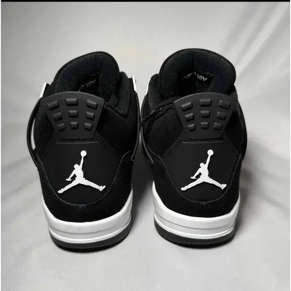 Size 10.5 - Nike Air Jordan 4 Retro White Thunder Men display picture 3